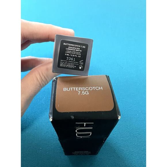 Huda Beauty Fauxfilter Luminous Matte Liquid Concealer - BUTTERSCOTCH 7.5G - New - Picture 6 of 7